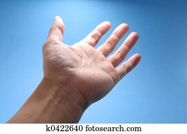 hand, erreichen, to, himmel