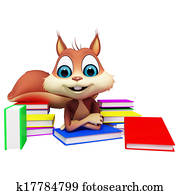 Squirrel is studying Squirrel is studying