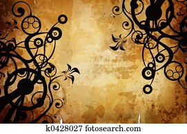 warm vintage background with dark border warm vintage background with dark border