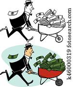 Wheelbarrow of Money Wheelbarrow of Money
