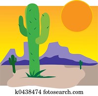 Cactus Sunset Cactus Sunset