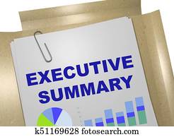 Executive Summary concept Executive Summary concept