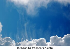 Sky and clouds