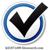 Vector check mark icon