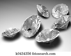 רופף, יהלומים