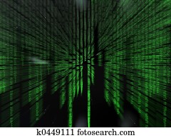 Binary code. Binary code.