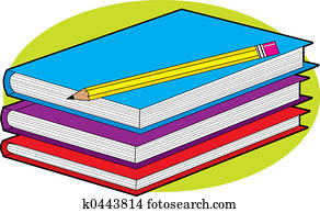 Books and Pencil Books and Pencil