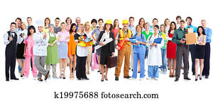 Group of workers people. Group of workers people.