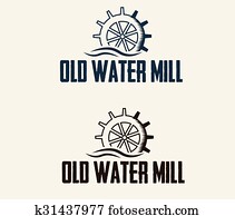 Eau Moulin Clipart 1000 Eau Moulin Images Eps Fotosearch