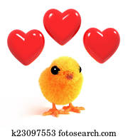 Poussin Amour Banque D Illustrations K Fotosearch