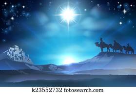 Christmas Nativity Star and Wise Me Christmas Nativity Star and Wise Me