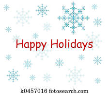 Happy Holidays Red Happy Holidays Red