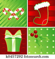 Holidays - Red and Green Holidays - Red and Green