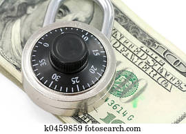 lock and us dollar