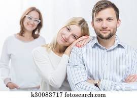 Picture of happy family Picture of happy family