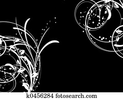 Winter abstract Winter abstract