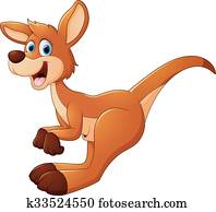 קנגורו, ציור היתולי