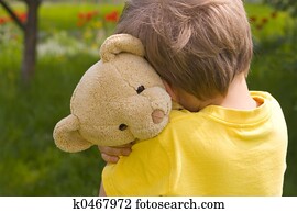 boy with bear