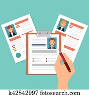 curriculum vitae document icon