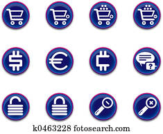 ecommerce icons - set 1 ecommerce icons - set 1