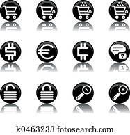 ecommerce icons - set 2 ecommerce icons - set 2