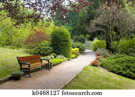 garden scene garden scene