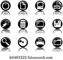 icons - computer set 2 icons - computer set 2