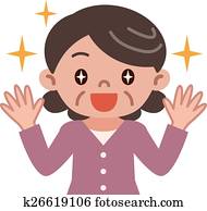 Senior women rejoice Senior women rejoice