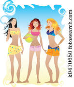 Beach girls Beach girls