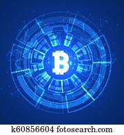 bitcoin, 概念, 白熱, バックグラウンド。, crypto, 通貨, blockchain, ビジネス, 鉱山, bitcoin