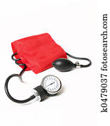 Blood pressure cuff and gauge