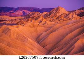 Death Valley Badlands Formation
