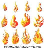 Fire Flame Fire Flame