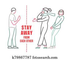 Keep Social Distance Keep Social Distance