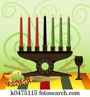 Kwanzaa Kinara Kwanzaa Kinara