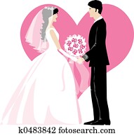 Bride and bridegroom Bride and bridegroom