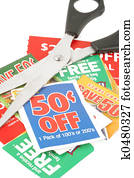 clipping coupons clipping coupons