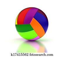 Colorful Volleyball Colorful Volleyball
