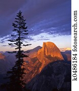 HalfDomeGlacierPoint