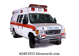tipo, 2, ambulância, furgão
