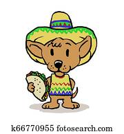 タコス イラスト 666 タコス 画像 Fotosearch