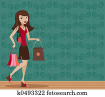 Brunette Shopper Brunette Shopper