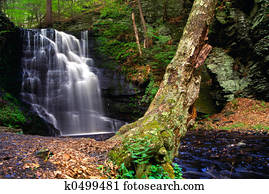 Bushkill Waterfall Bushkill Waterfall