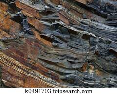 Geological layers