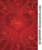 love background with heart love background with heart