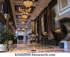 Luxury Hotel Lobby Luxury Hotel Lobby