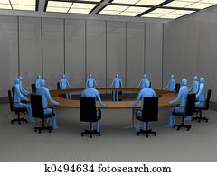 משרד, רגעים, -, חדר של פגישה