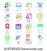 Color Internet Marketing Icons Vol 3 Color Internet Marketing Icons Vol 3