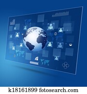 Concept Technology Global Connection