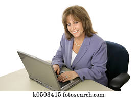 feminino executivo, amigável